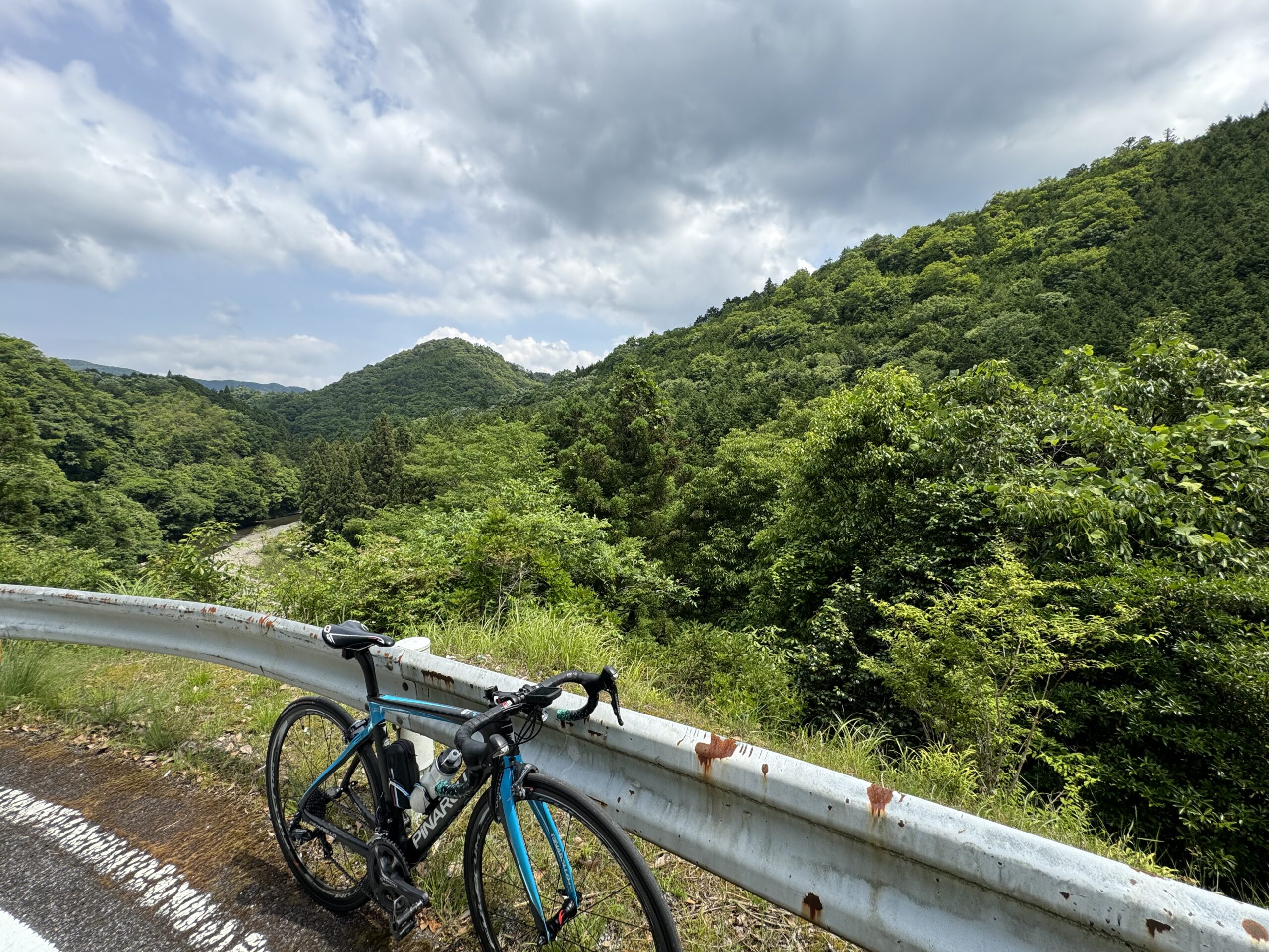 多良峡とPINARELLO