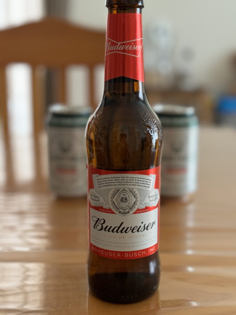 瓶ビール
バドワイザー